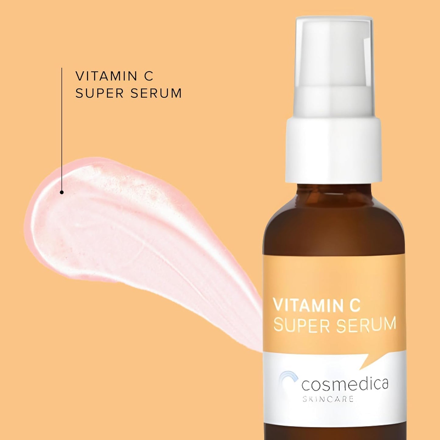 Cosmedica Skincare Facial Serum Trio Set – Vitamin C, Retinol & Hyaluronic Acid Serums for Face – Hydrating & Smoothing Skincare – Vegan, Cruelty Free (6 x 1.47 oz)