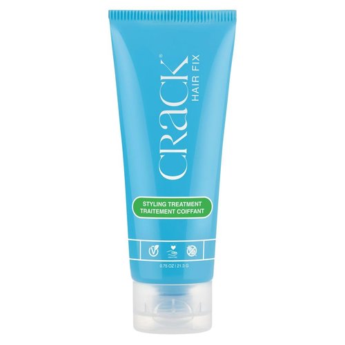 Crack HAIR FIX Styling Creme - Multi-Tasking, Anti-Frizz, Leave-In Styling Aid With Protection from Humidity, Chlorine, Heat Treatments & Sun
