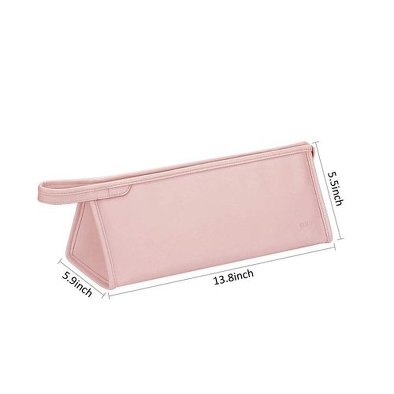BUBM Travel Storage Bag Compatible with Dyson Airwrap Styler, Shark Flexstyle Air Styling & Drying System, Portable Carrying Case Organizer for Airwrap Styler and Attachments,Pink