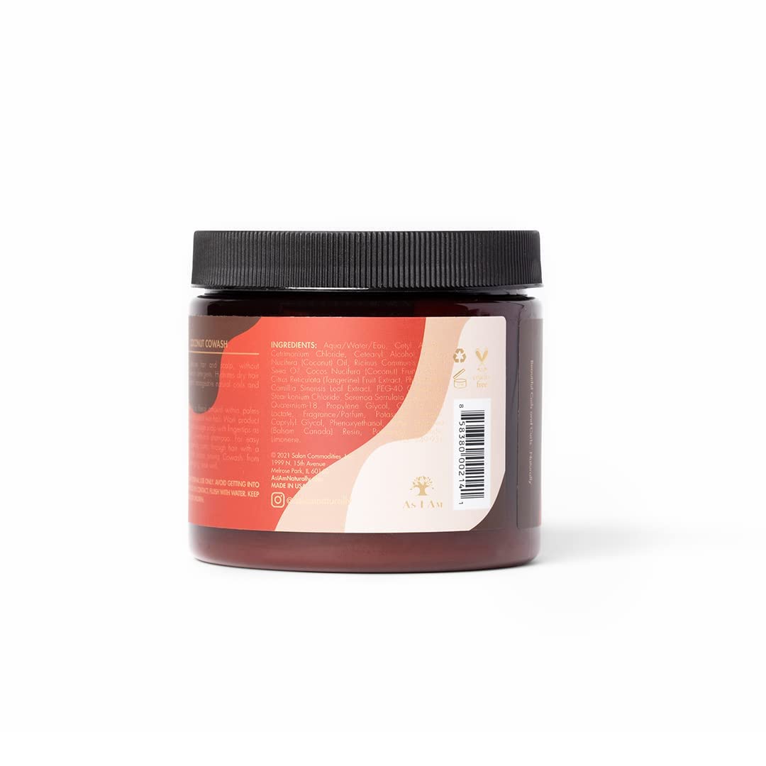 As I Am Coconut Cowash Cleansing Conditioner, 16 Oz (Pack of 3)