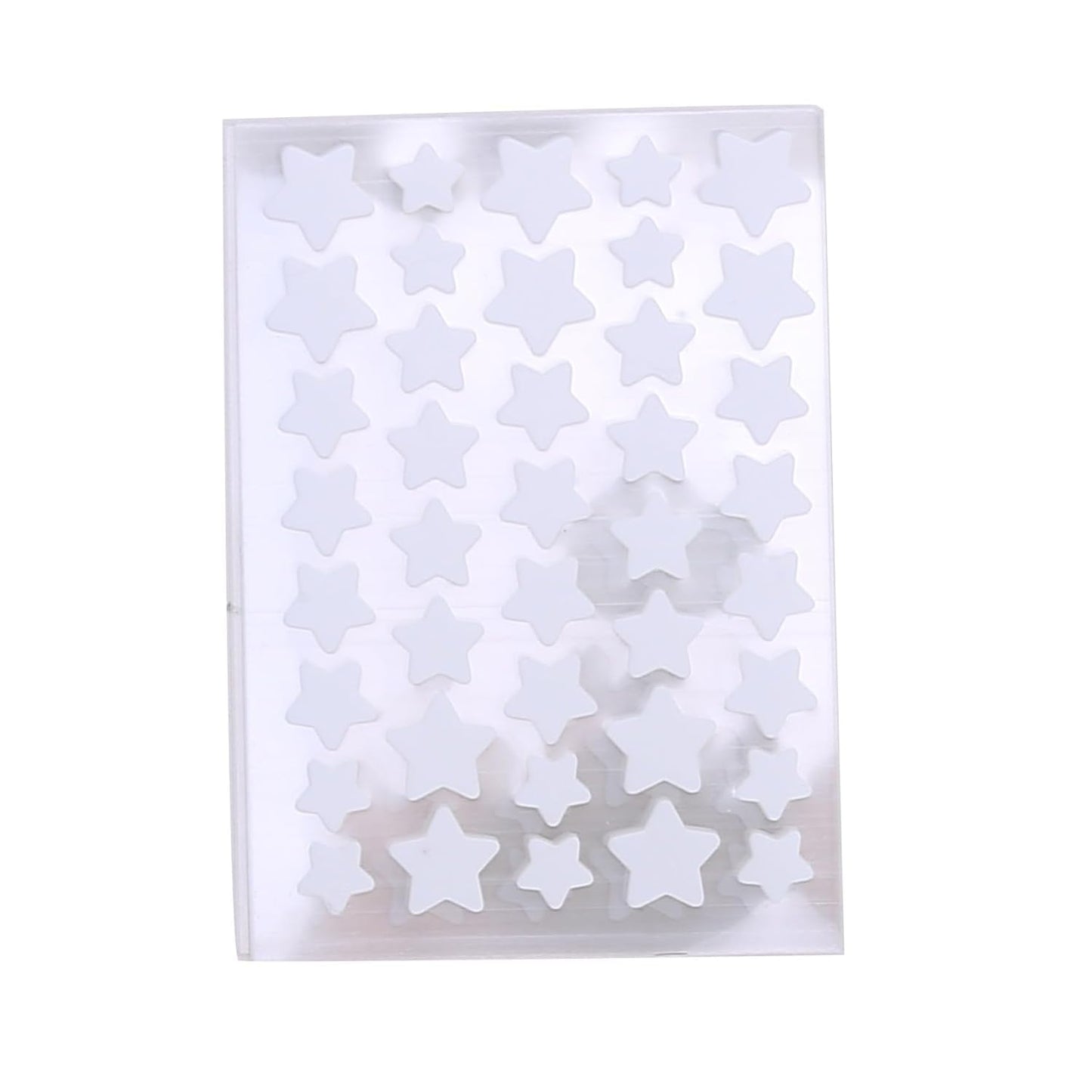 10 Sheets/Pack (400 Capsules) Pimple Patches for Face,Hydrocolloid Acne Patches Star Pimple Patches for Healing,Cute Star Face Stickers Zit Patch,Pore Cleansing Strips,Treatments and Masks (White)