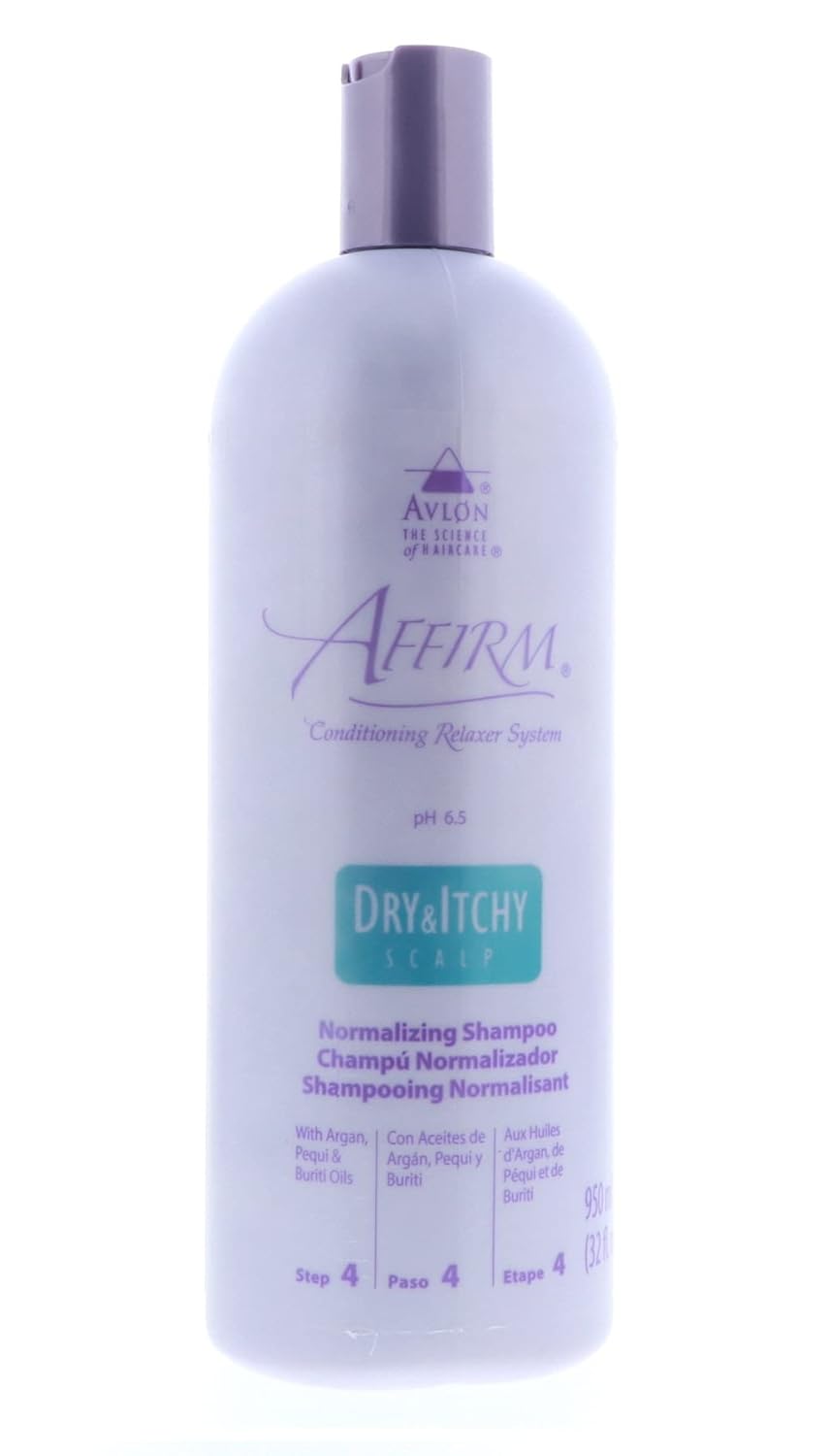 Avlon Affirm Dry & Itchy Scalp Normalizing Shampoo - 32 oz for Healthy Hair