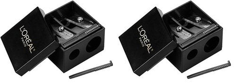 L’Oréal Paris Cosmetics Infallible Eye Makeup Pencil Sharpener (Pack of 2)