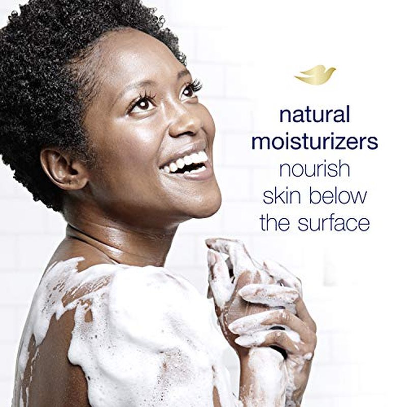 Dove Body Wash with Pump with Skin Natural Nourishers for Instantly Soft Skin and Lasting Nourishment Deep Moisture Cleanser That Effectively Washes Away Bacteria While Nourishing Your Skin 34 oz 3 Count