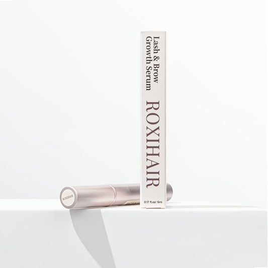 ROXIHAIR Dissolving Advanced Lash & Brow Serum - 5ml EyeLash for Eyelash Growth with Biotin, Extra Strength Formula, Fast Noticeable Results, Eyebrow Growth for Women & Men