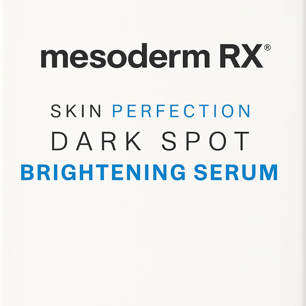 Mesoderm RX DARK SPOT Brightening Serum, Dark Spot Corrector for Uneven Skin and Pigment Spots- formulated with Glycolic, Salicylic, & PHA Exfoliating Acids - Tone-Evening Skin Brightener