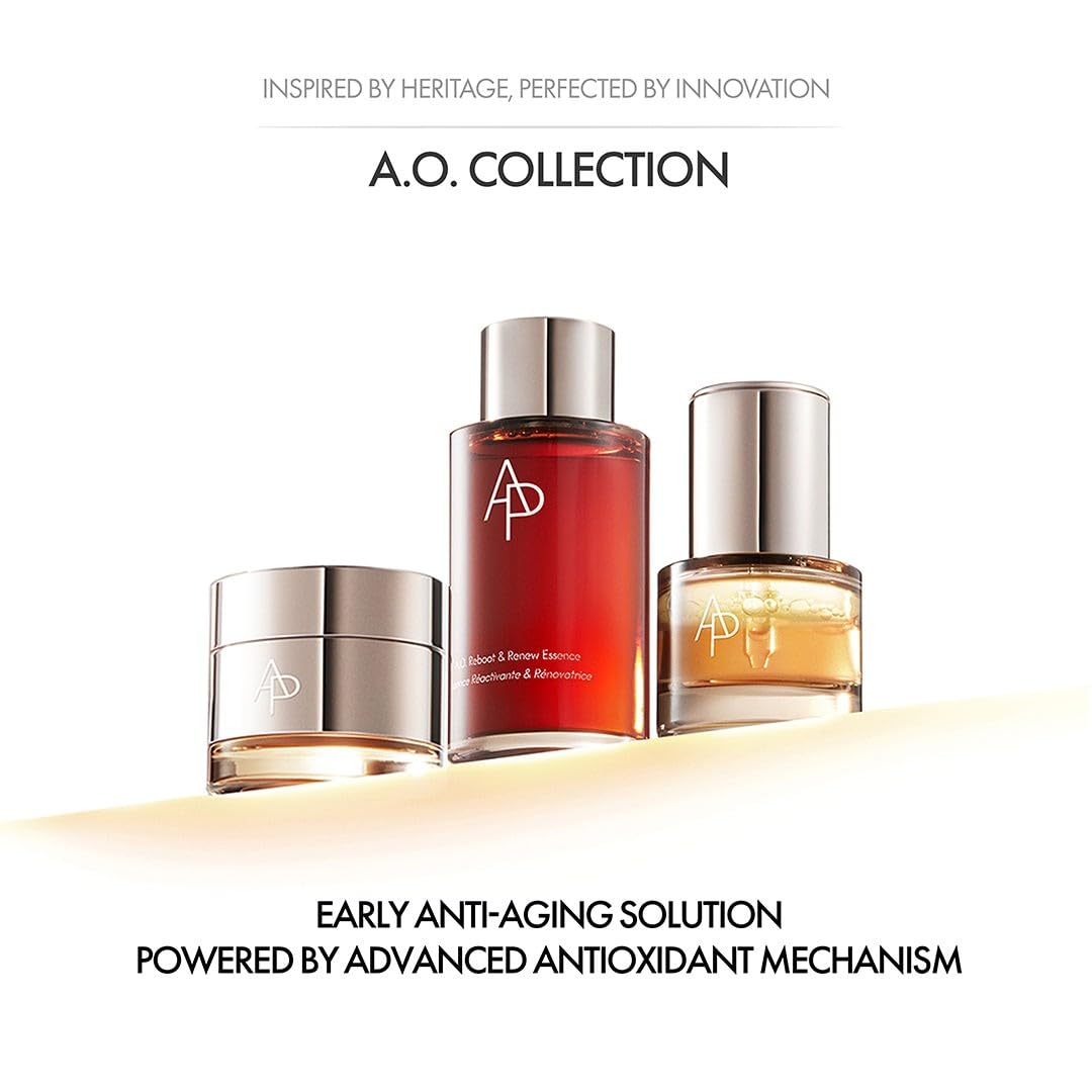 AP Beauty (by AMOREPACIFIC) A.O. Reboot & Renew Essence 150mL/5.07 fl. oz., Hydrating, Radiance Boosting and Firming Care, Moisture Barrier Strengthening, Luxury Skincare
