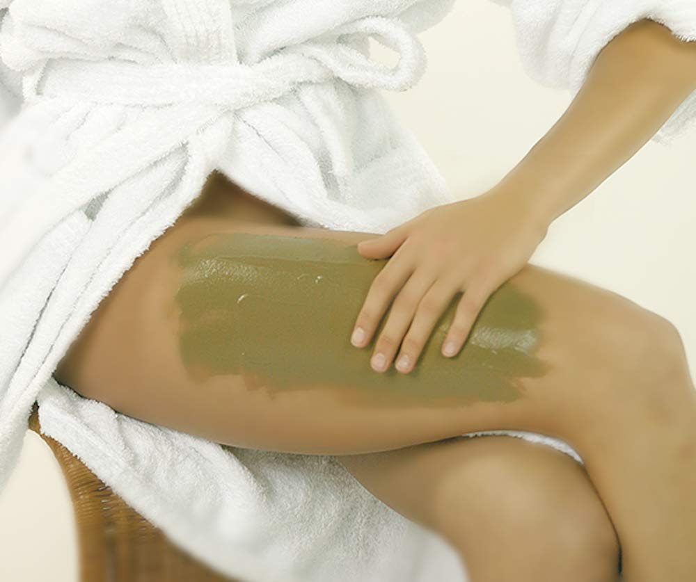 Guam Anti-cellulite Infrared Body Wrap, Hot Seaweed Body Wraps for Cellulite, Original FIR Formula with Black Tourmaline, Professional Cellulite Removal Treatment, Skin Tightening Body Mud (2.2LB)