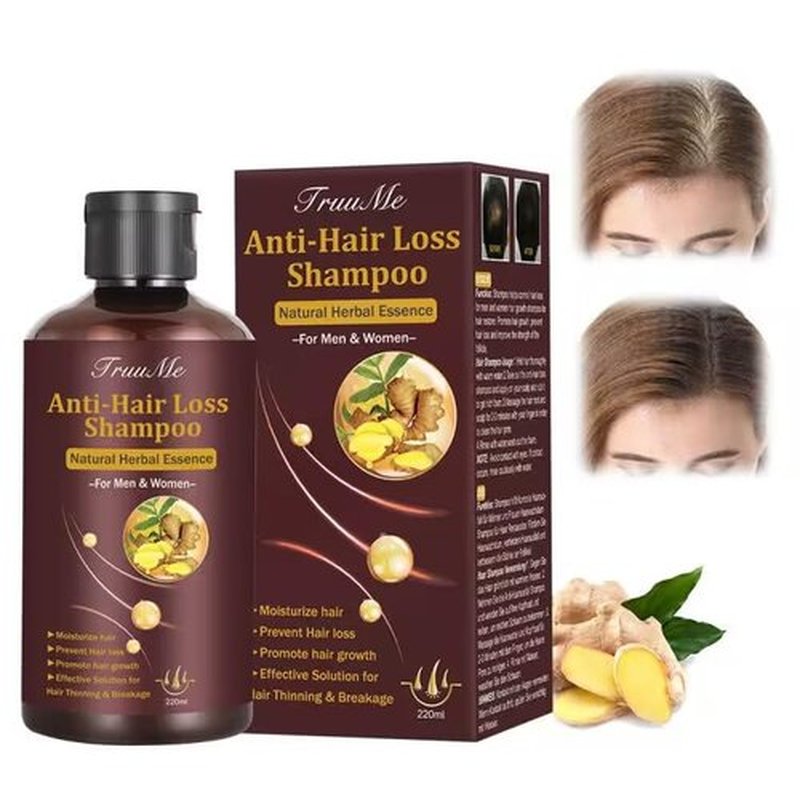 CIDBEST Hair Growth Shampoo - Anti-Thinning, Thickening Shampoo for Hair Loss & Grow Hair Fast for Men & Women, 220ML