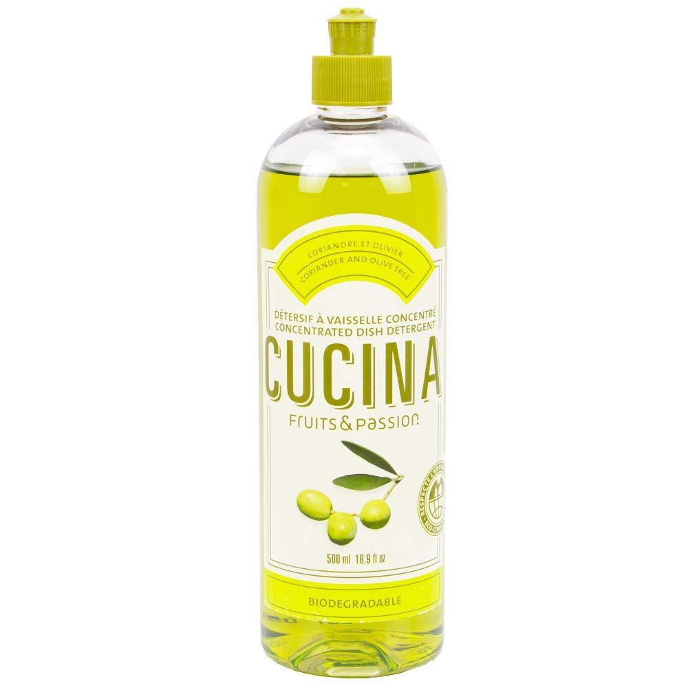 Fruits & Passion - Cucina Dish Detergent - Coriander & Olive Oil - 16.9 fl oz