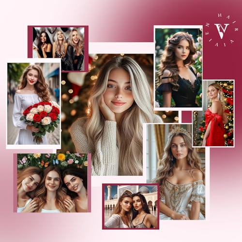 Vivien Balayage Tape in Hair Extensions Human Hair Brown to Caramel Blonde Tape in Extensions Human Hair Invisible Tape in Human Hair Extensions Seameless 22 Inch Short Human Hair 50g 20pcs