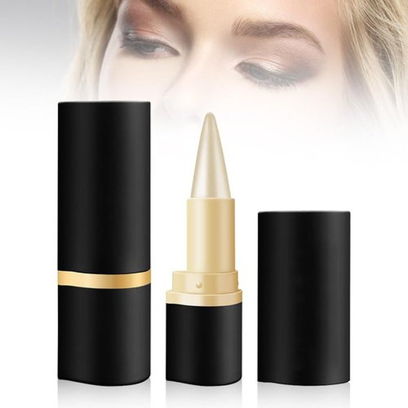 XieJY Quick-Drying Matte Eyeliner, 2024 New Black Gel Eyeliner Pencil Set Natural Cream Eye Liner Long Wear Gel Eyeliner, Waterproof Smudge Proof Long-Lasting Gel Eye Liner Makeup (Silver)