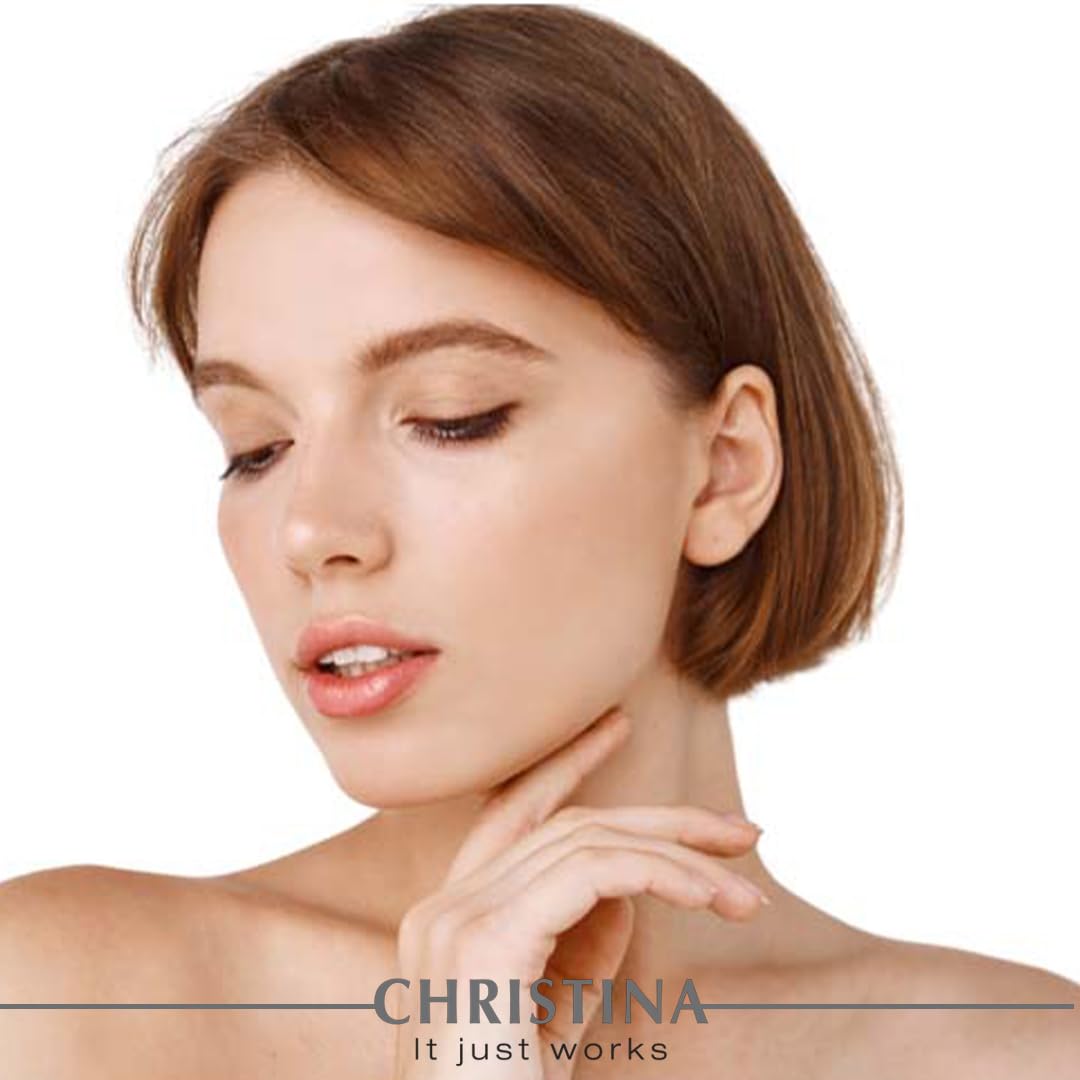 Christina - Collagen Face Moisturizer with Hyaluronic Acid – Marine Restore Cream for Hydration, Wrinkle Reduction, and Skin Firming – Lightweight Anti-Wrinkle Facial Cream for Ages 20-50+ - 60 ml