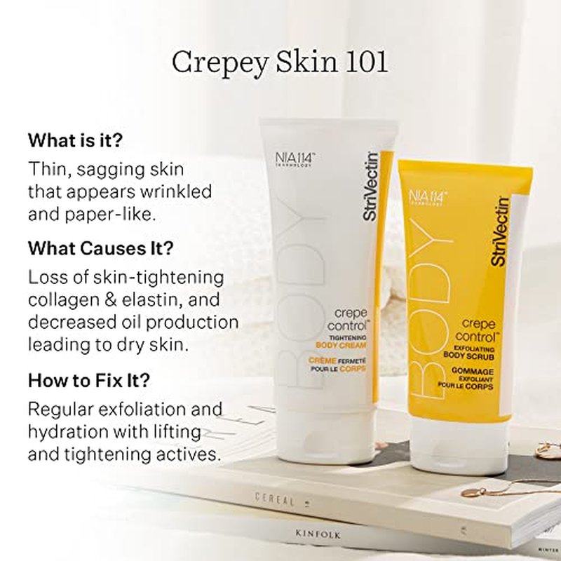 StriVectin Crepe Control™ Tightening Body Cream Jumbo, 10 oz, Body Cream for Hydration and Soft, Smooth Skin