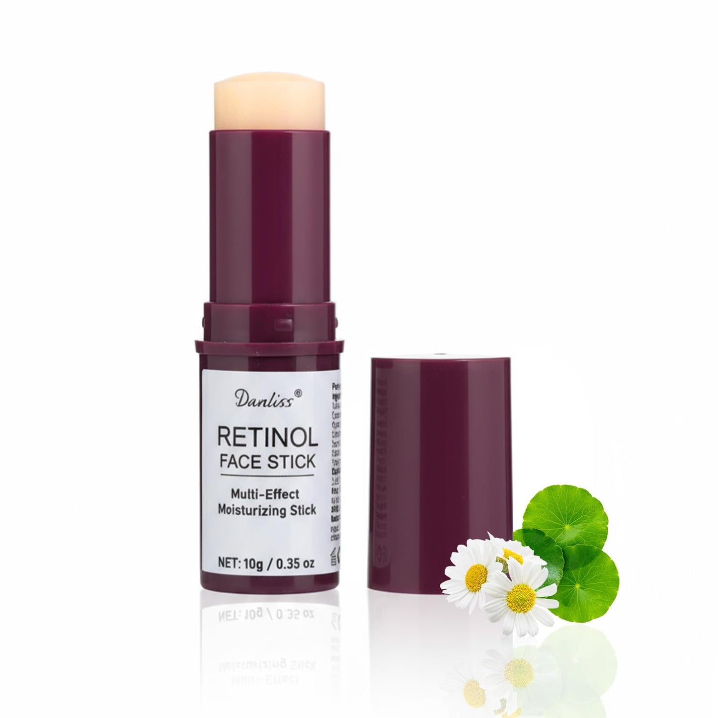 Retinol Firming Face Stick – Tightens and Firms Face, Neck & Jawline | All-Over Moisture & Brightening Stick for Eyes with Niacinamide, Caffeine & Snail Mucin | 0.35 oz