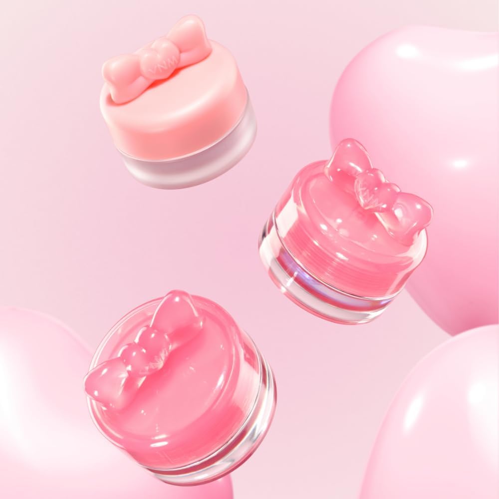 YNM Lip and Cheek Butter Pot, Airbrushed Blush & Lip, Buildable Pigment, Long-lasting, Lightweight, Easy to Blend, Natural Soft Matte Finish, 0.09 oz (Plum Butter)