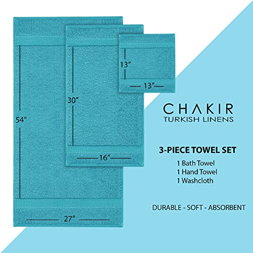 Chakir Turkish Linens, 100% Cotton Premium Quality Turkish Bath Sheets (35''x70'' Large Bath Sheet Towels - Silver Gray)