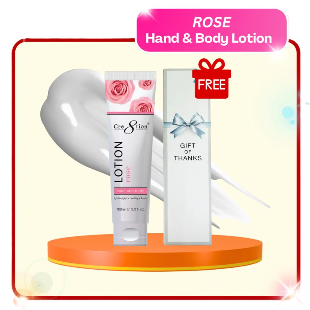 Cre8tion Hand and Body Lotion for Valentines Day Gifts for Her, Birthday Gifts, Teacher Appreciation From 5 Luxurious Scents Pamper Loved One with Nourishing, Moisture- Rich Fomulas