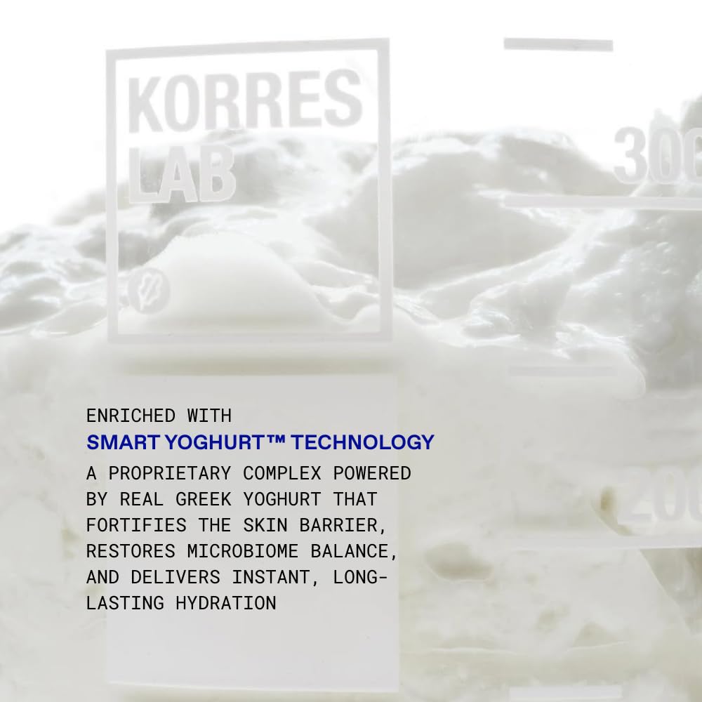 KORRES Greek Yoghurt Nourishing Probiotic Gel-Cream Moisturizer, 1.4 Fl Oz
