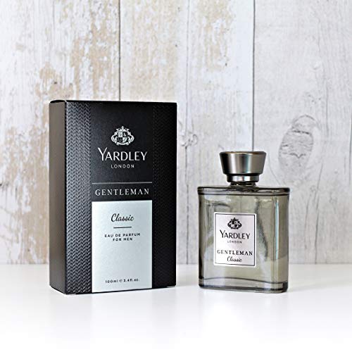 Yardley of London Gentleman Eau de Toilette Spray, Classic, 3.4 Ounce