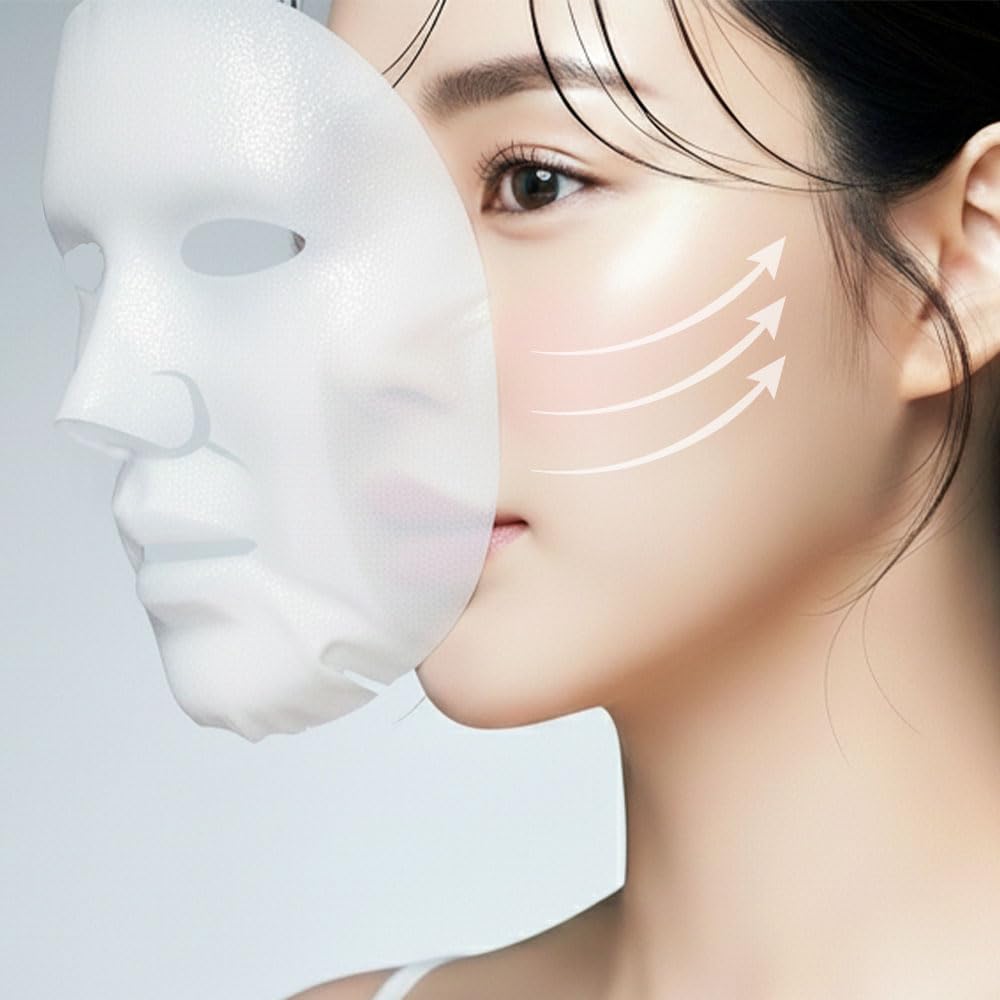 Edally EX Rejuvenating Luxury Aqua Mask - Premium K-Beauty Hyaluronic Acid Facial Sheet Mask for Dry Skin - Deep Hydration, Plumping & Soothing Care - [10 Sheets/Box]