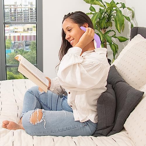 PUR Botanicals - Amethyst 2-in-1 Set Cryotherapy Ice Roller for Face Wrinkles Massager - Skin Care Tool for Puffiness - Cooling Ice Facial Eye Skin Roller - Reduce Puffiness and Relief Migraine Pain