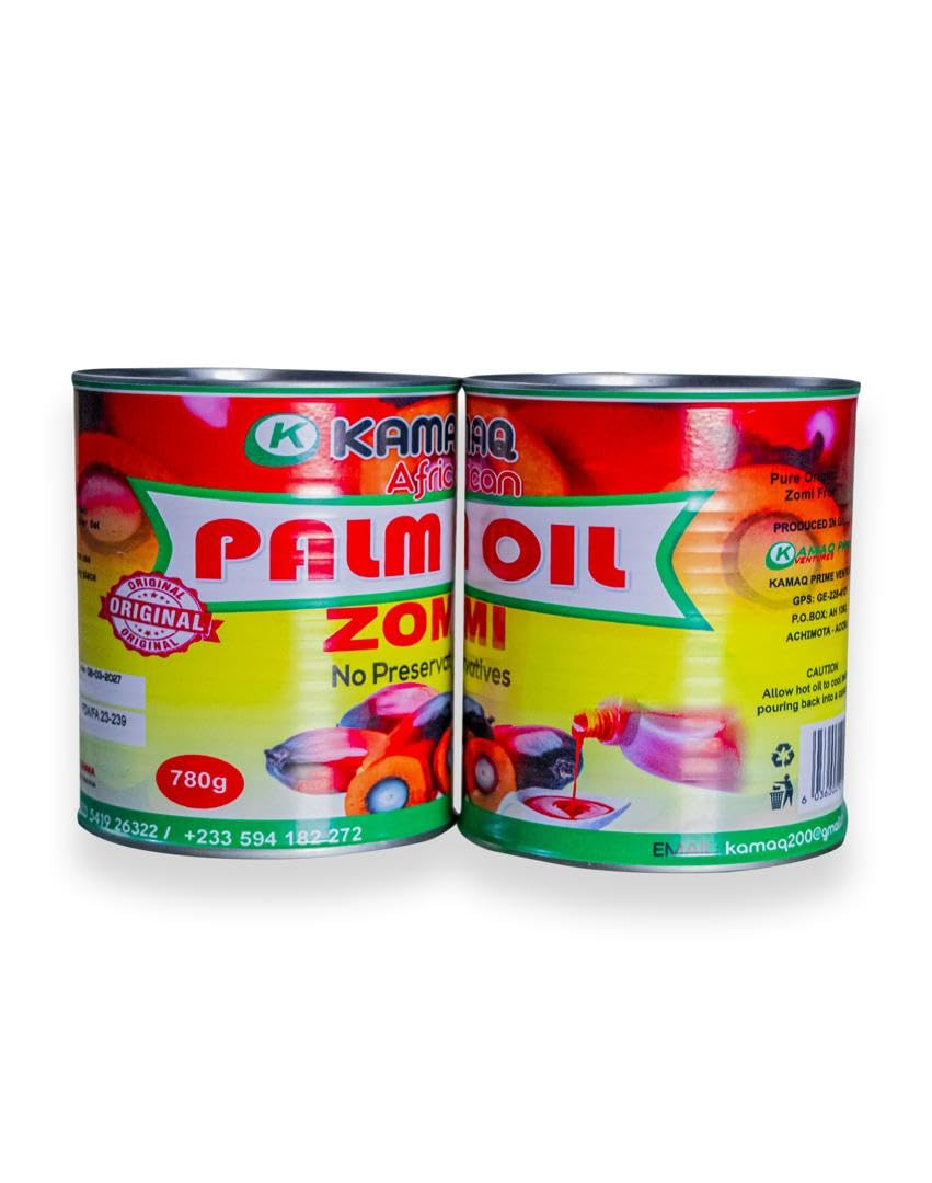Tropipalm Red Palm Oil, Pure Palm Oil for Cooking, Stews & Sauces, Zomi, 26.4 fl oz