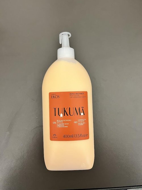 natura - Ekos Tukumã Replenishing Body Lotion Refill - Vegan Skin Care - Moisturize & Improve Skin Texture - Boost Hyaluronic Acid - Brazilian Beauty Secrets - Body Care - 13.5 fl oz (400ml)