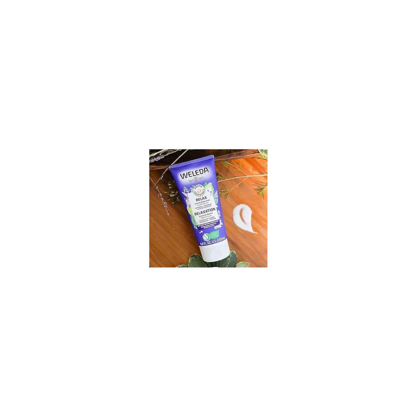 Weleda Aroma Essentials Relax Creamy Body Wash, Parabens Free, 6.8 Fluid Ounce (Pack of 2)
