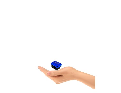 EMILYSTORES 2-in-1 Makeup Cosmetics Pencil Sharpener 2 PCS, Blue Color