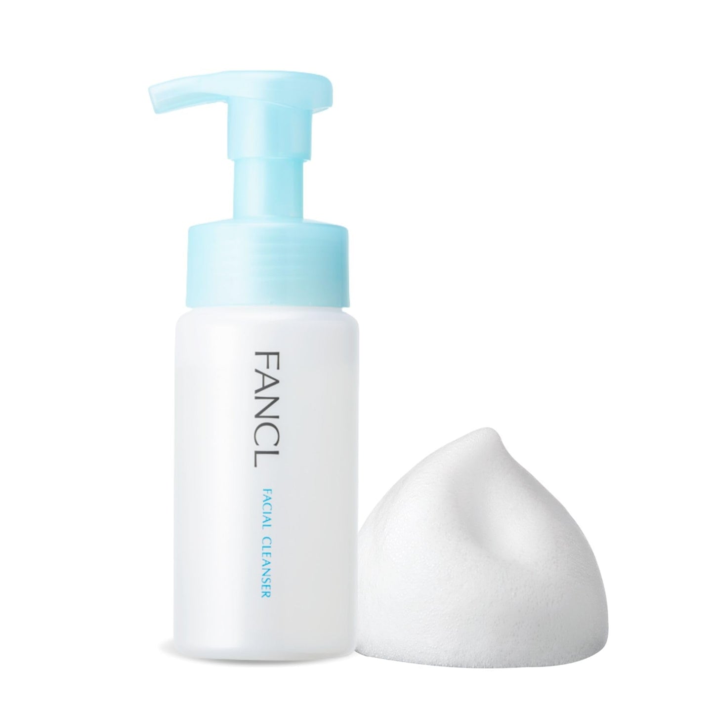 FANCL Pure Moist Cleansing Foam – Japanese Additive-Free Face Wash with Rich Foaming Lather, Hydrating & Gentle Facial Cleanser for All Skin Types