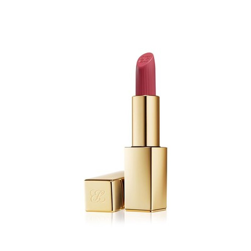 Estée Lauder Pure Color Long-Lasting Hi-Lustre Lipstick | Shimmer Finish, 0.12 Ounce, 420 Rebellious Rose