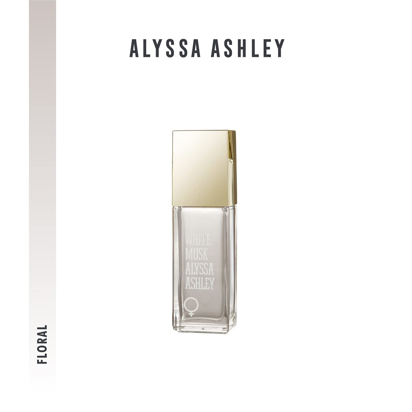 Alyssa Ashley White Musk - Luxurious Perfumes for Women with Sicilian Bergamot and Ylang Ylang - Long Lasting Women Perfume - 1.7 oz EDT Spray