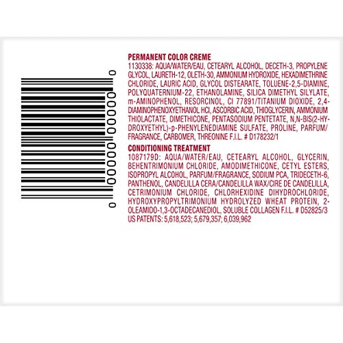 L'Oreal Paris Excellence Creme Permanent Hair Color, 1BB Velvet Black, 100 percent Gray Coverage Hair Dye, Pack of 1