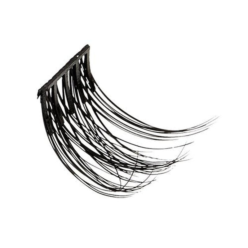 KISS imPRESS Falsies False Eyelashes, Lash Clusters, 'Voluminous', 14 mm, Includes 20 Clusters, 1 applicator, Contact Lens Friendly, Easy to Apply, Reusable Strip Lashes