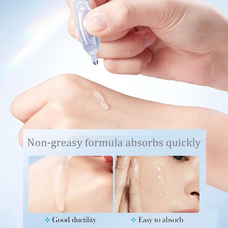 3% Hyaluronic Acid Serum Vials – Ultra Hydrating Face Serum with Hyaluronic Acid, Single-Use Moisturizing Tubes for Dry & Dehydrated Skin (30 PCS)
