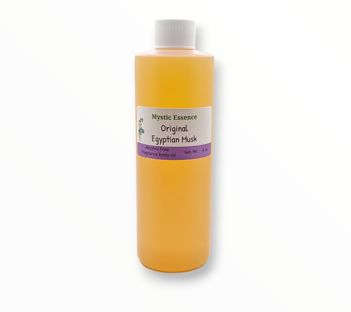 Mystic Essence Original Egyptian Musk Uncut & Alcohol-Free Fragrance Body Oil for Men & Women - 8 OZ
