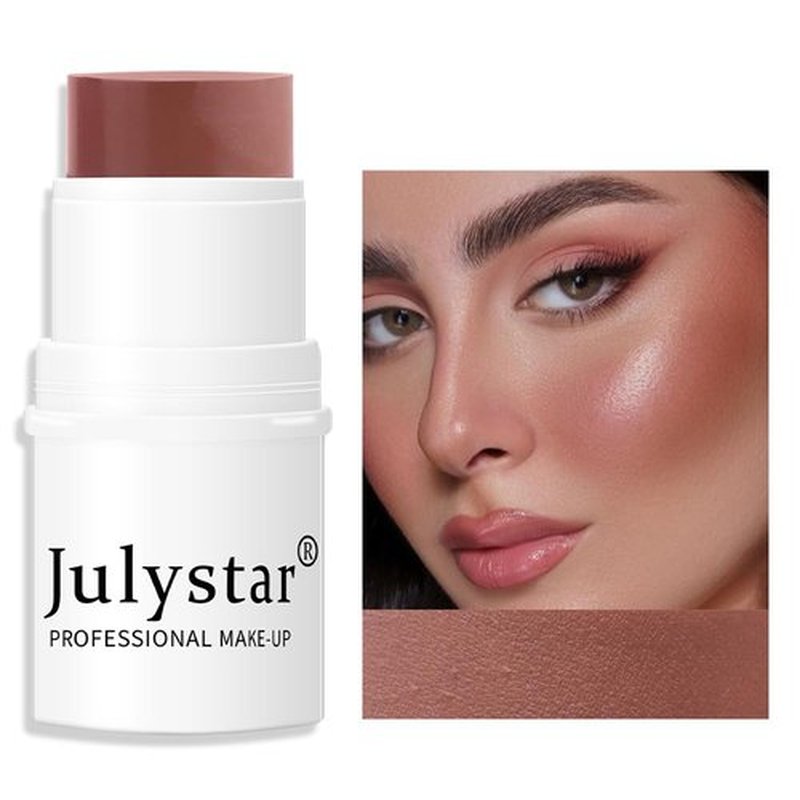 Cream Contour Sticks,Highlighter & Cream Blush Stick,Facial Shaping Makeup Sticks for Women,Face Make Up Sticks,Easy to Sculpt the Face and Create a Lightweight Finishing Makeup (#6, 0.7OZ)