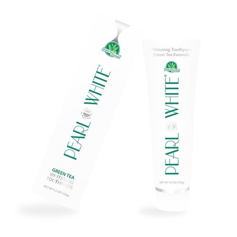 BEYOND Pearl White Whitening Toothpaste (Green Tea, 4.6 oz / 130 g)