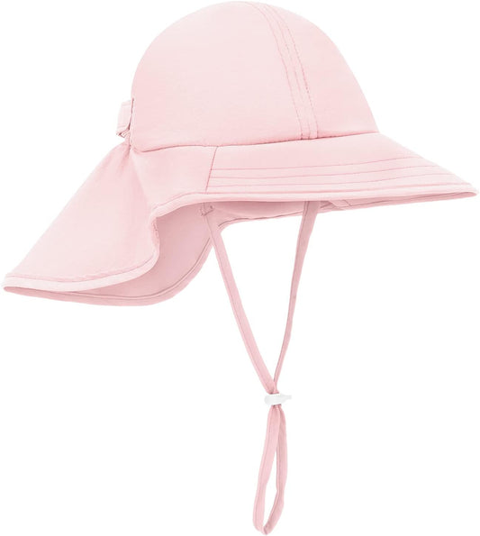 Zelda Sunhat - Infant & Toddler Summer Swim Hat | UPF 50 Water Flap for Boys & Girls