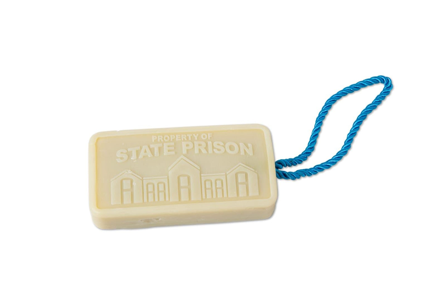 State Prison Soap on a Rope Funny Gag Gift for Men Novelty Shower Accessory Great Bachelor Party or Bathroom Gift