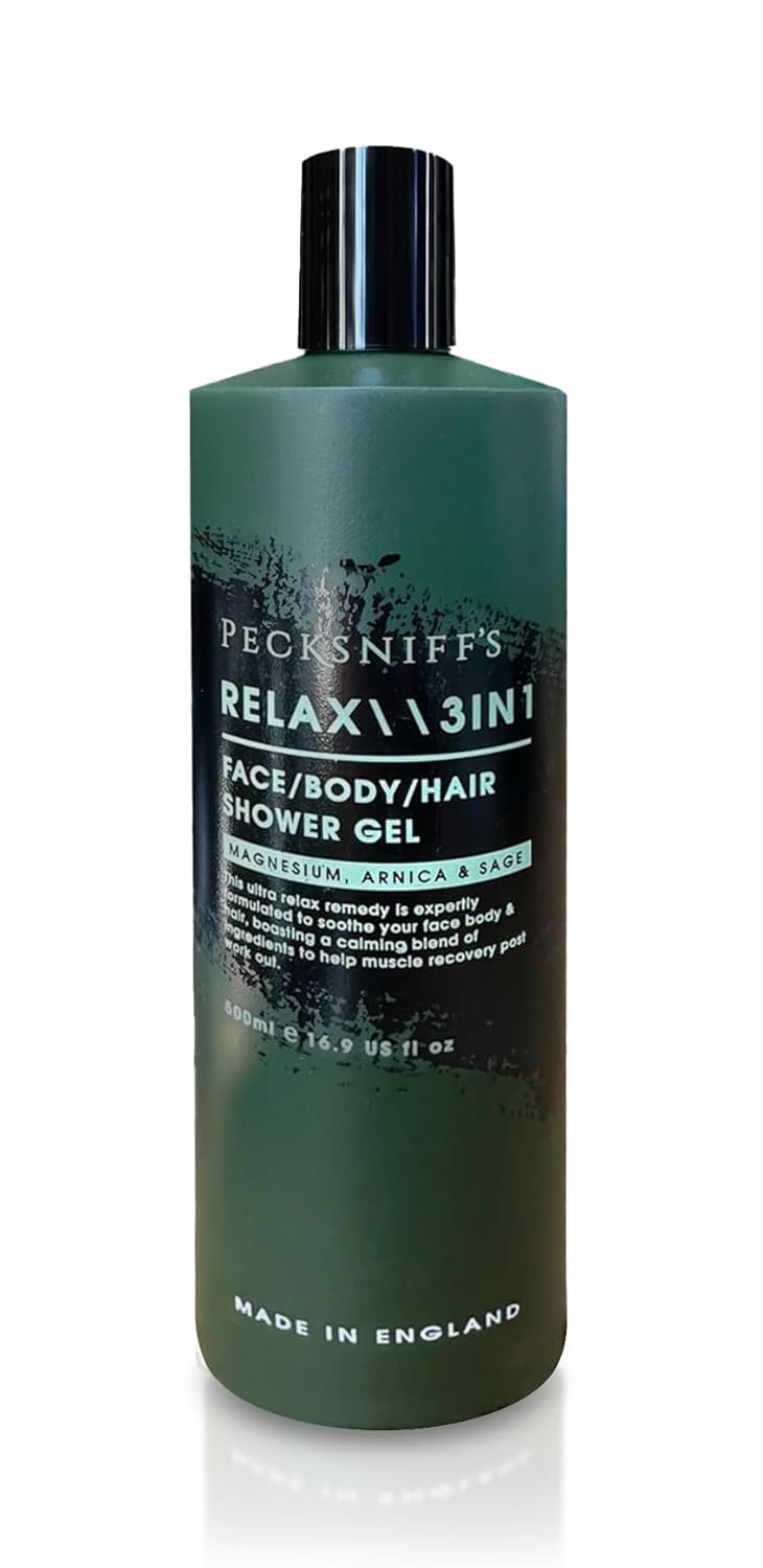 Sandalwood & Vanilla Shower Gel 750ml - Pecksniff's Classic Moisturizing Formula