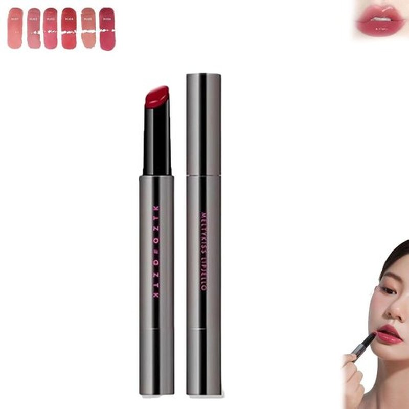 Aztk Meltykiss Jelly Gloss Lipstick, AZTK Moisturizing Melty Kiss Lip Jelly, Aztk Lipstick, Aztec Gloss Lipstick, Long Lasting Waterproof Non-Fading Non-Stick Lipstick (03, 0.7 Fl Oz (Pack of 1))