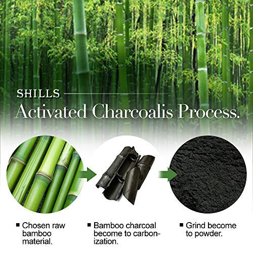 Charcoal Black Peel-Off Mask - Pore Control & Blackhead Remover | Purifying Bamboo Charcoal, 1.69 fl. oz