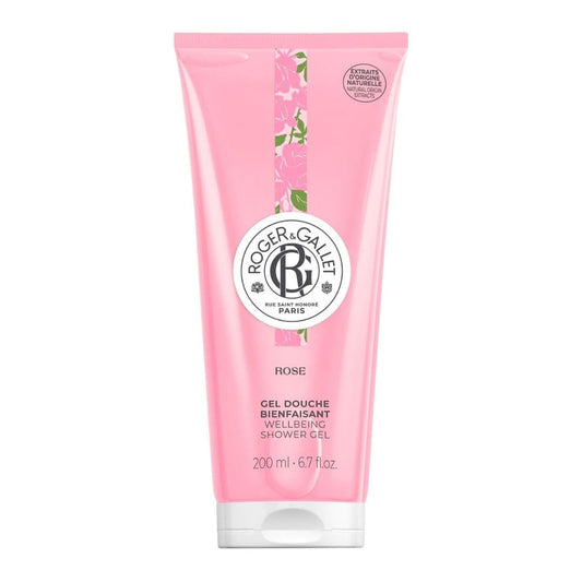 Roger & Gallet Wellbeing Shower Gel - Plant-Based Aloe Vera Body Wash for Soft Skin | 6.7 Oz