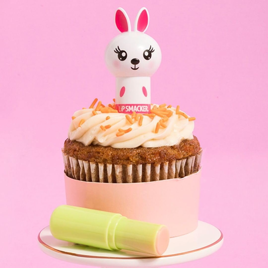Lip Smacker Lip Balm,Bunny Hoppy Carrot Cake,0.14 Ounce,(Pack of 2)