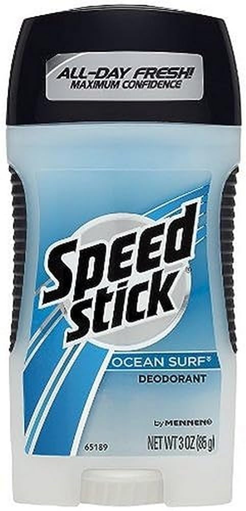 Speed Stick Clear Solid Deodorant, Ocean Surf 3 oz (Pack of 9)