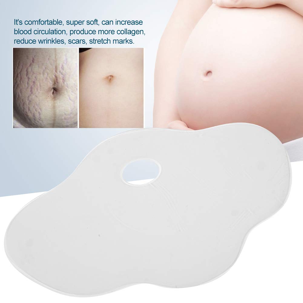 Silicone Stretch Mark Patch for Scar Removal, Lift Tighten Lightweight Reusable Washable Transparent Belly Skin Care Supplies