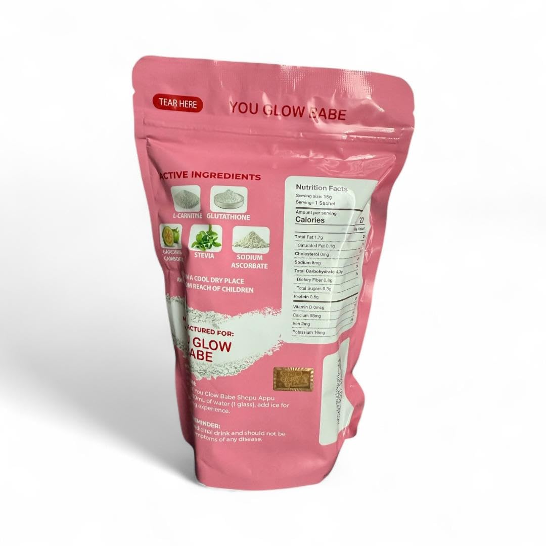 20 Sachets You Glow Babe Shepu Appu Juice Powder 15g x 20 sachets