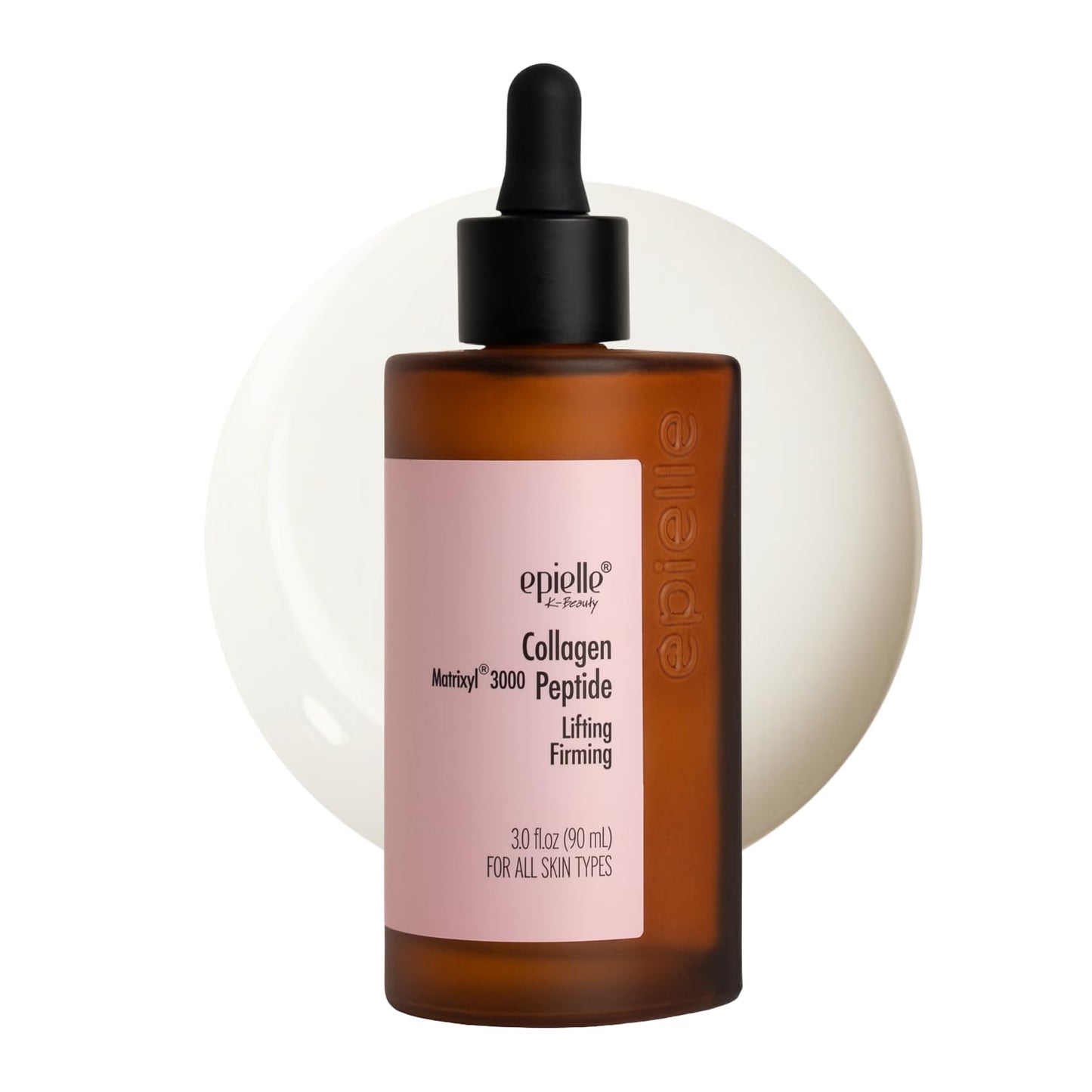 Epielle Complex Collagen + Peptides Serum 3 fl.oz, Glowing and Firming Formula for Uneven Tone & Enlarged Pores, Anti-Aging for Face, Korean Skin Care